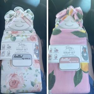 2 Toby baby wrap sets